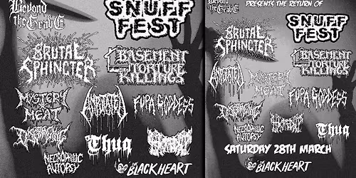 BTG Presents - The Return Of Snuff Fest