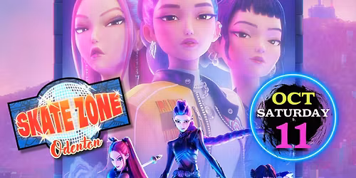 🎤 K-POP Demon Hunters Skate Party! 🎶🛼