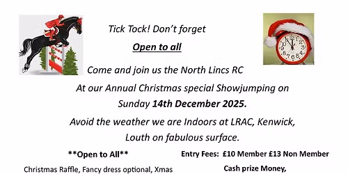 Christmas Special Show Jumping Competition 14.12.25