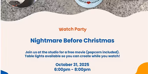 Watch Party: Nightmare Before Christmas