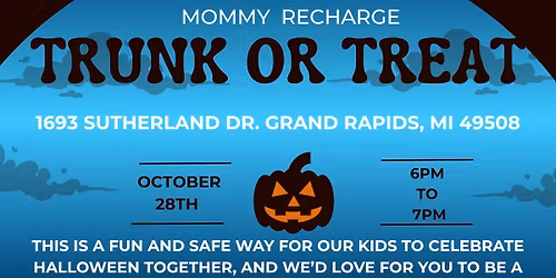 Trunk or Treat at Mommy Recharge