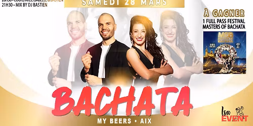 Soir\u00e9e BACHATA \u2022 Aix