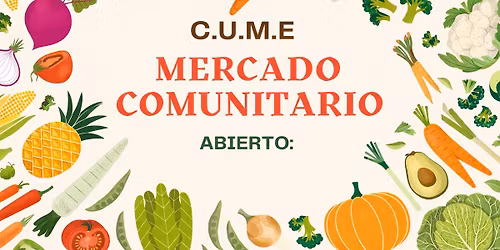 Mercado agricola y taller mensual