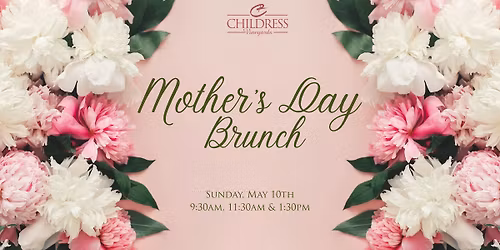 Mother's Day Brunch Buffet - RESERVATIONS FULL