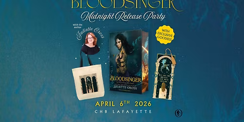 Bloodsinger Midnight Release Party with Juliette Cross!