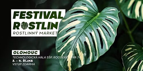 Festival Rostlin v Olomouci - velk\u00fd rostlinn\u00fd trh za skv\u011bl\u00e9 ceny