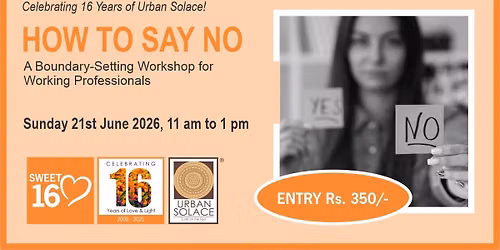 How to say NO!