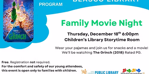 Family Movie Night: The Grinch