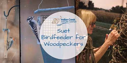 Suet Birdfeeder for Woodpeckers