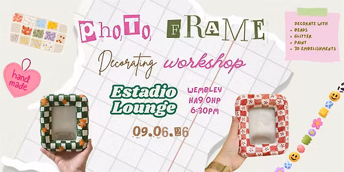 Girls Craft Night- Photo Frame Painting