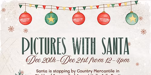 Holly Jolly Fest: FREE Pictures With Santa