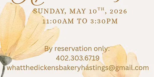 Mother's Day Afternoon Tea 