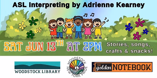 4th Annual Pride Story Time: Flower Power, Roots & Rainbows with Katarina Mirage
