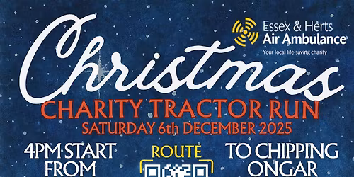 Christmas Charity Tractor Run Essex 2025
