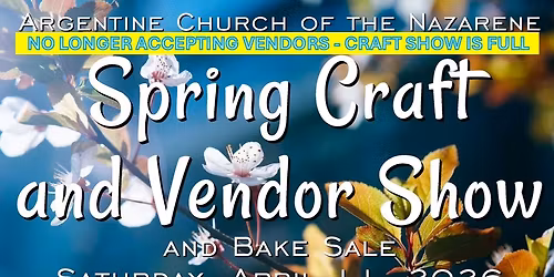 2026 Spring Craft & Vendor Show