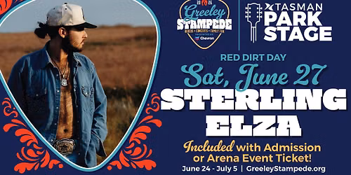 Sterling Elza at the Greeley Stampede