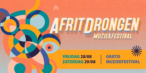 AfritDrongen muziekfestival 2026