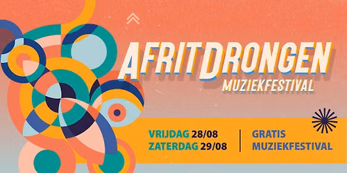 AfritDrongen muziekfestival 2026