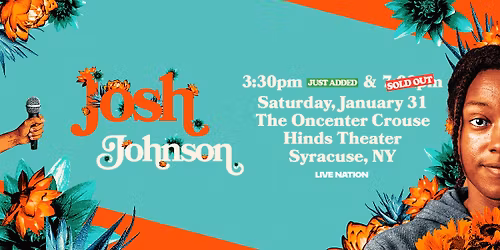 Josh Johnson: The Flowers Tour