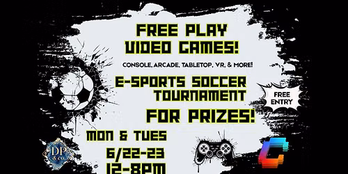 E-SPORTS SOCCER VIDEO GAME 2-DAY TOURNAMENT