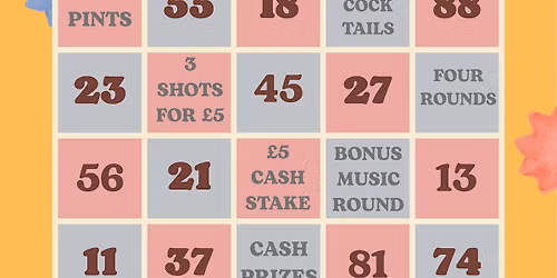 Spooky Bingo w\/Quizmaster Steve
