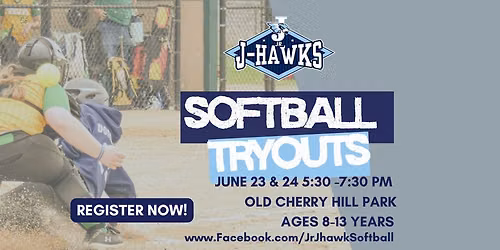 Jr. J-Hawk Softball - Tryouts