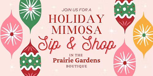 Holiday Sip & Shop in the PG Boutique