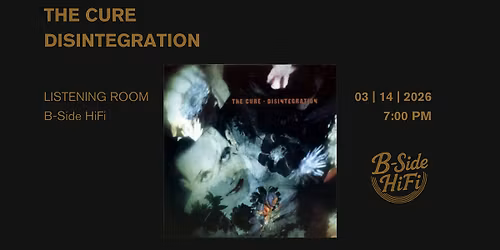 The Cure - Disintegration