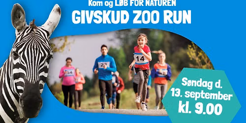 GIVSKUD ZOO RUN 2026 (UDSOLGT) - en unik l\u00f8befest for alle \ud83e\udd81