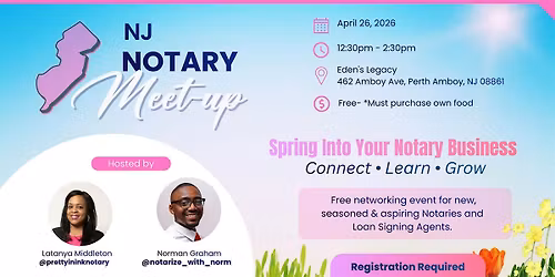 NJ Notary Meet-up