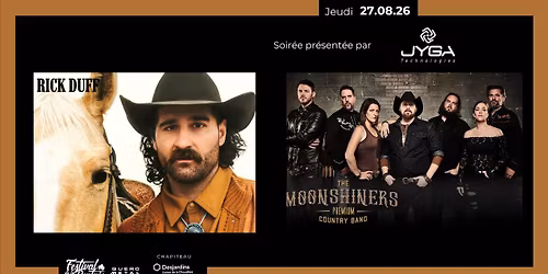 Saint-Lambert-de-Lauzon | Soir\u00e9e country Rick Duff & The Moonshiners | Festival de la Rentr\u00e9e