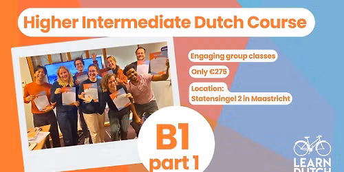 B1 part 1 - Intensive Summer Course - 3 until 13 August 2026 - Monday to Thursday - 14:00-17:00