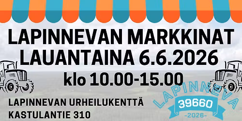 Lapinnevan markkinat 6.6.2026