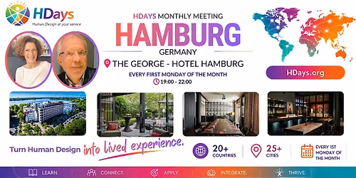 HDays Monthly Meeting in Hamburg at The George - Hotel Hamburg