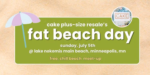 Fat Beach Day in July! 