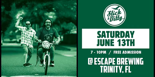 Stick & Ditty at Escape Brewing Co. (Trinity, FL) - 6\/13\/26