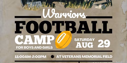 FREE- 1 day Youth Camp 