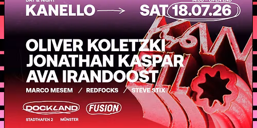 KANELLO w\/ Oliver Koletzki, Jonathan Kaspar, Ava Irandoost