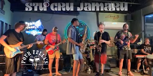 Stu Cru Jamaru. Live Music. Open Jam Session. Every Other Wednesday.