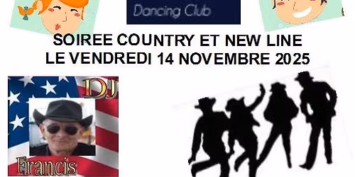 SOIREE DE REPRISE COUNTRY\/NEW LINE AU DAN'S - 2 RUE DU COURANT - 33310 LORMONT