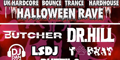AUDASMIC HARTLEPOOL HALLOWEEN RAVE