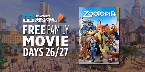 Free Family Movie Days: Zootopia