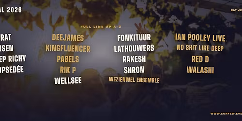 CURFEW FESTIVAL 2026