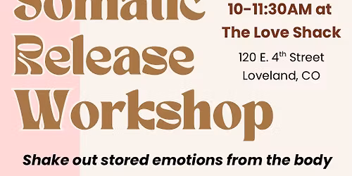 Somatic Release Workshop: Shake Out Stored Emotions!