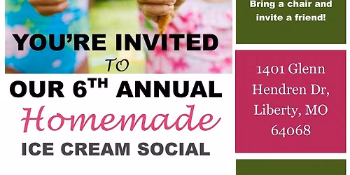 Homemade Ice Cream Social