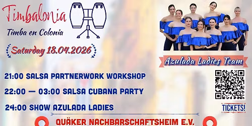 Timbalonia Party - Special Guest Adonis