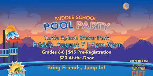 Middle School Pool Party