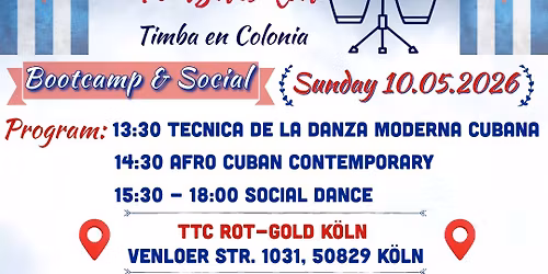 Timbalonia - Afro Cuban Bootcamp & Social!