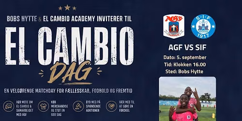 El Cambio Dag på Bobs Hytte: AGF vs SIF ⚽️