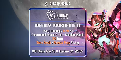 Gundam Card Game Weekly Tournament